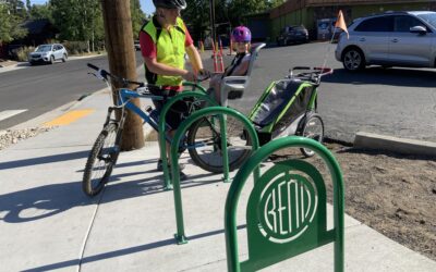 Newport Avenue Bike Racks